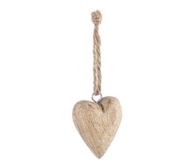 BIZZOTTO - PENDAGLIO HALEY NATURALE IN LEGNO A FORMA DI CUORE 0929845
