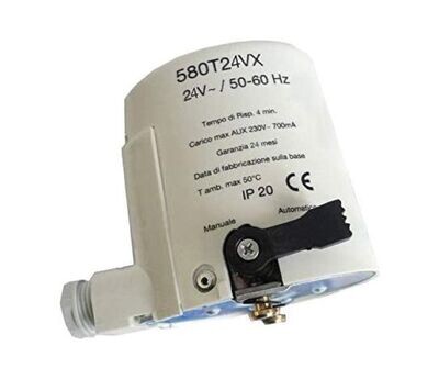 WATTS - 580T ATTUATORE ELETTROTERMICO 2 POSIZIONI PER VALVOLA DI ZONA 24V 580T24VX