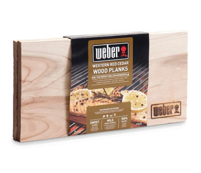 WEBER® - PANETTI DI CEDRO ROSSO OCCIDENTALE SET 2 PZ. 15X30 CM. 17522