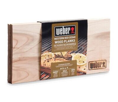 WEBER® - PANETTI DI CEDRO ROSSO OCCIDENTALE SET 2 PZ. 15X30 CM. 17522 WEBER® - PANETTI DI CEDRO ROSSO OCCIDENTALE SET 2 PZ. 15X30 CM. 17522
