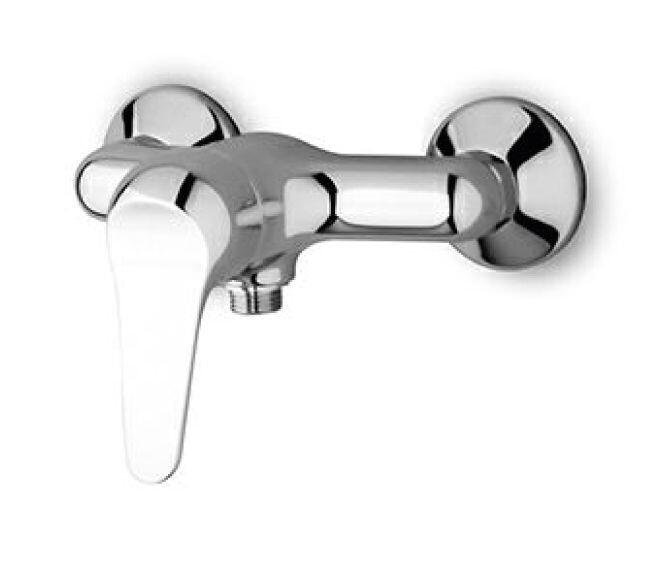 ZUCCHETTI - ZETAMIX 1900 MISCELATORE DOCCIA MONOCOMANDO ESTERNO CROMO Z19065