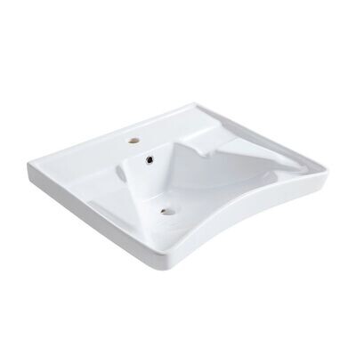 PONTE GIULIO - LAVABO ERGONOMICO IN PORCELLANA SANITARIA SERIE 140 B40CMS14