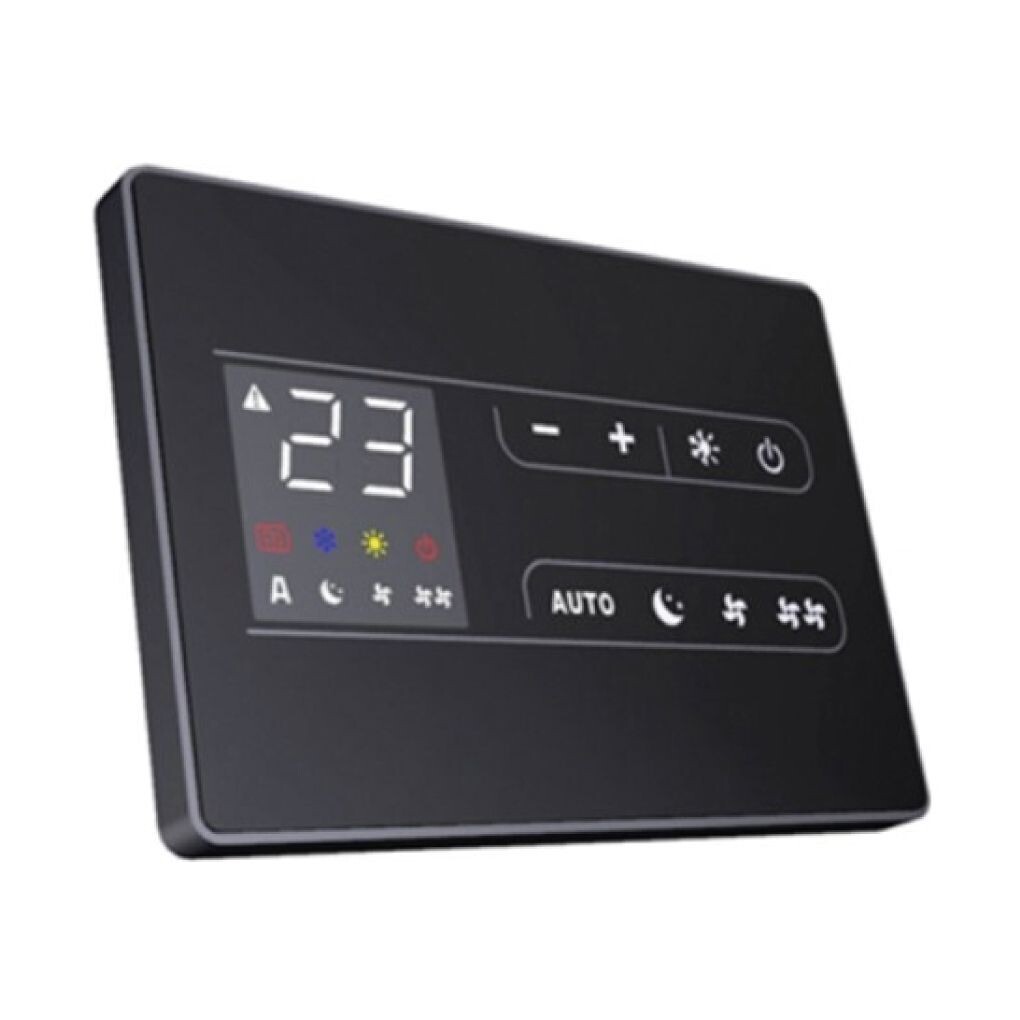 INNOVA - COMANDO A MURO SMART-TOUCH NEW NERO CON SENSORE UMIDITA’ EEA649II