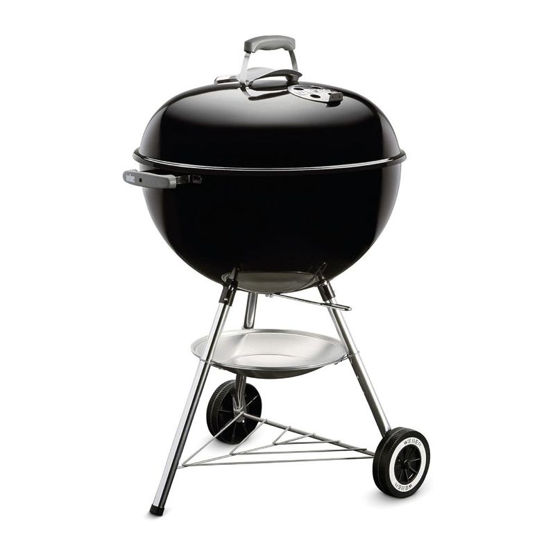 WEBER® - CLASSIC KETTLE BARBECUE BBQ A CARBONE 57 CM. NERO 1341553