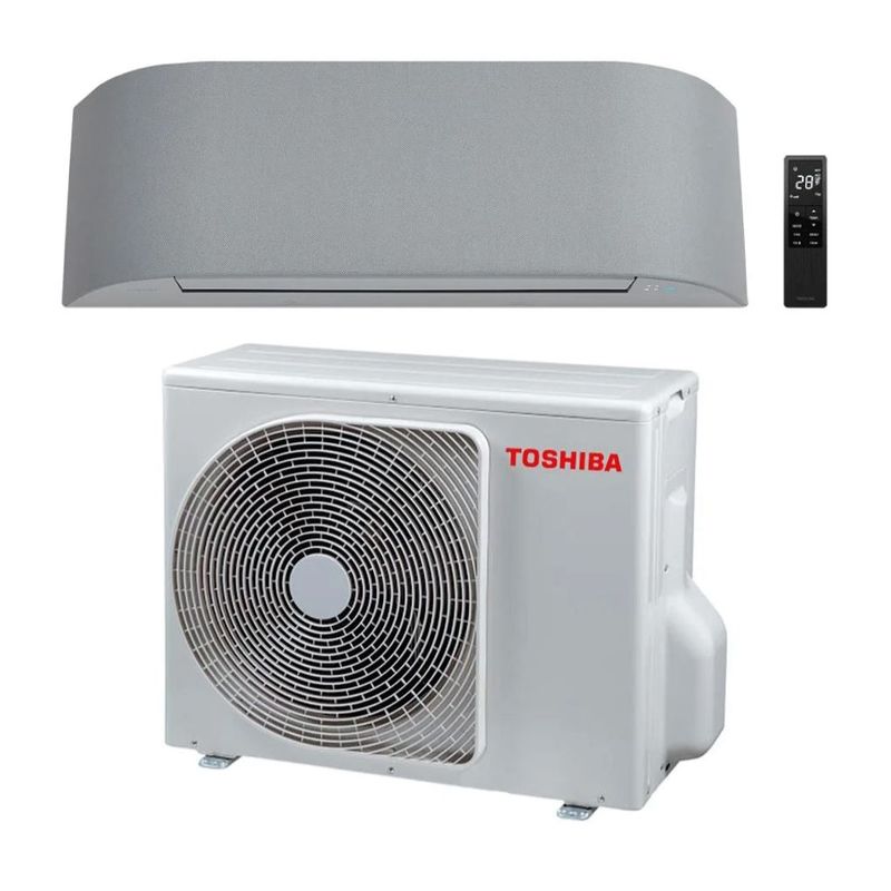 TOSHIBA - HAORI CLIMATIZZATORE CONDIZIONATORE MONOSPLIT INVERTER WI-FI LIGHT GRAY | UNITA' INTERNA 13000 BTU + UNITA' ESTERNA 3.5 KW RAS-B13N4KVRG-E + RAS-13J2AVSG-E1 TOSHIBA - HAORI CLIMATIZZATORE CONDIZIONATORE MONOSPLIT INVERTER WI-FI LIGHT GRAY | UNITA' INTERNA 13000 BTU + UNITA' ESTERNA 3.5 KW RAS-B13N4KVRG-E + RAS-13J2AVSG-E1
