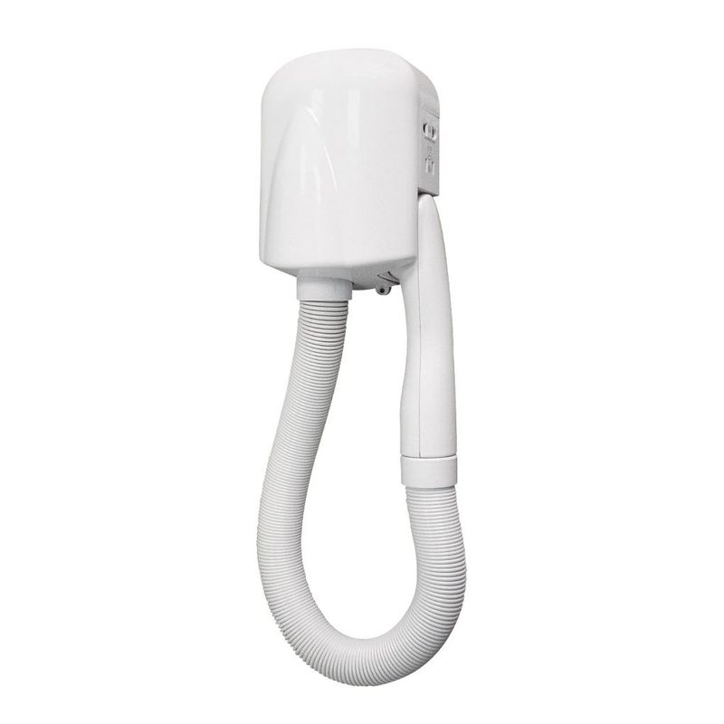 VAMA - TINY PHON A TUBO ASCIUGACAPELLI ELETTRICO BIANCO PER HOTEL E B&B 2-TINY