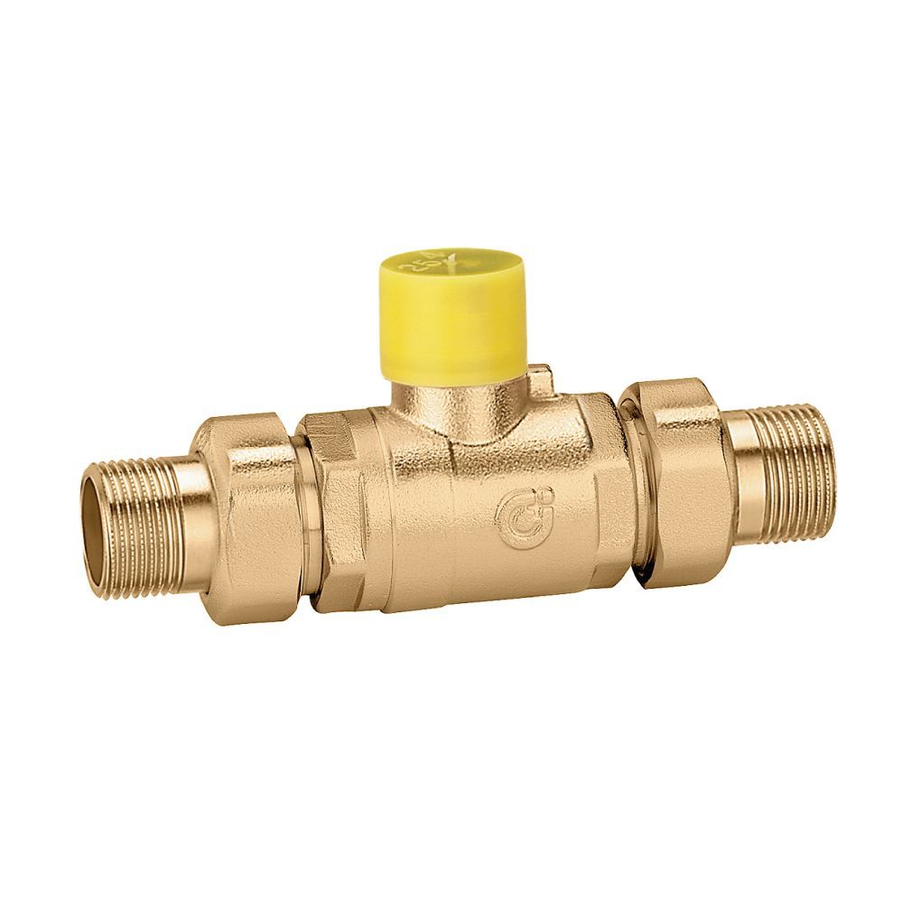 CALEFFI - 6470 VALVOLA DI ZONA A SFERA A DUE VIE CON ATTACCO G 1/2" CONTROLLO PRECISO DEL FLUSSO 647040