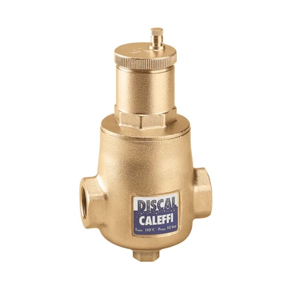 CALEFFI - 551 DISCAL® DISAERATORE CON ATTACCHI FILETTATI FEMMINA E SCARICO 1"1/2 551008