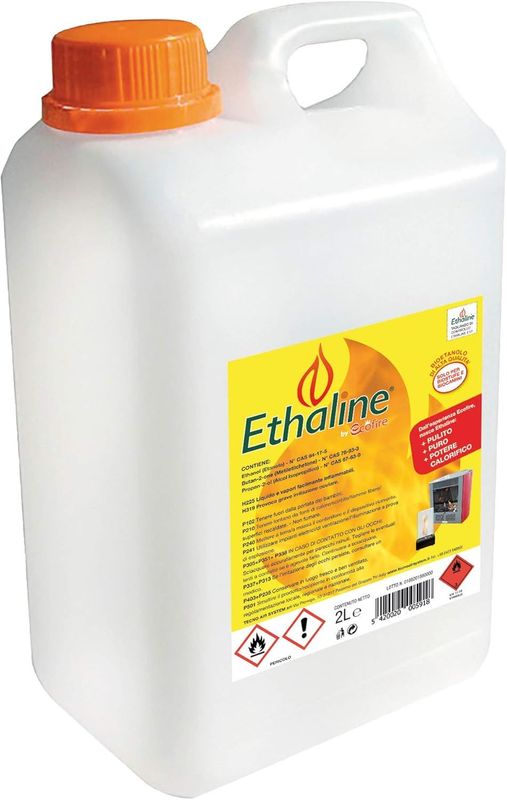 TECNOAIRSYSTEM  BIOETANOLO ETHALINE LIQUIDO INODORE 2 LITRI - CB02ETH