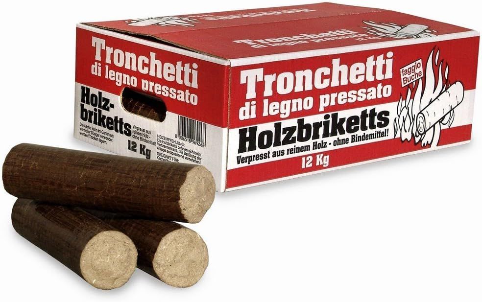 TUTTO FUOCO TRONCHETTI DI LEGNO FAGGIO PRESSATO 12 KG. - TR906