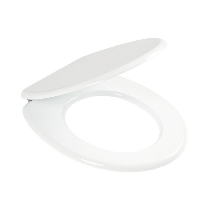 LIGHT -  Sedile in legno termopressato universale bianco non originale UNI-POL