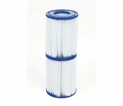 BESTWAY - FLOWCLEAR FILTRO PER POMPA PISCINA A CARTUCCIA TIPO II CONFEZIONE 2 PEZZI 58094 BESTWAY - FLOWCLEAR FILTRO PER POMPA PISCINA A CARTUCCIA TIPO II CONFEZIONE 2 PEZZI 58094