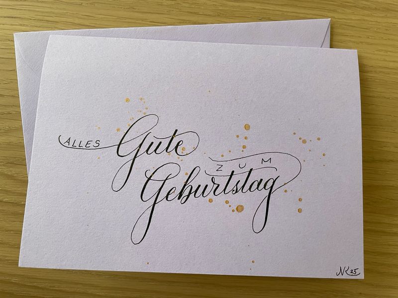 Geburtstagskarte