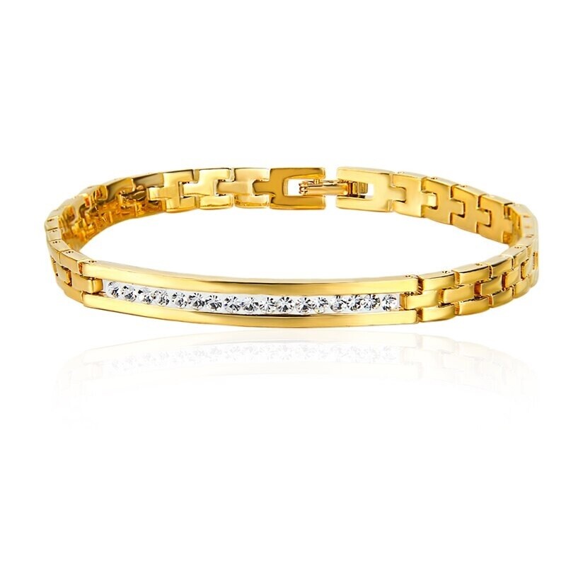 Gold Plated Women Bracelet