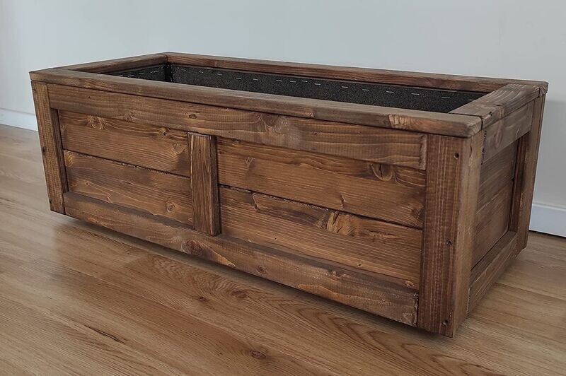 Fioriera VALE con catramina 70x30x25h