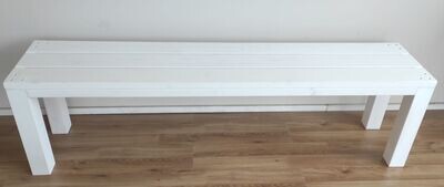 Panca CLASSICA 180x38.5x50 cm bianco coprente