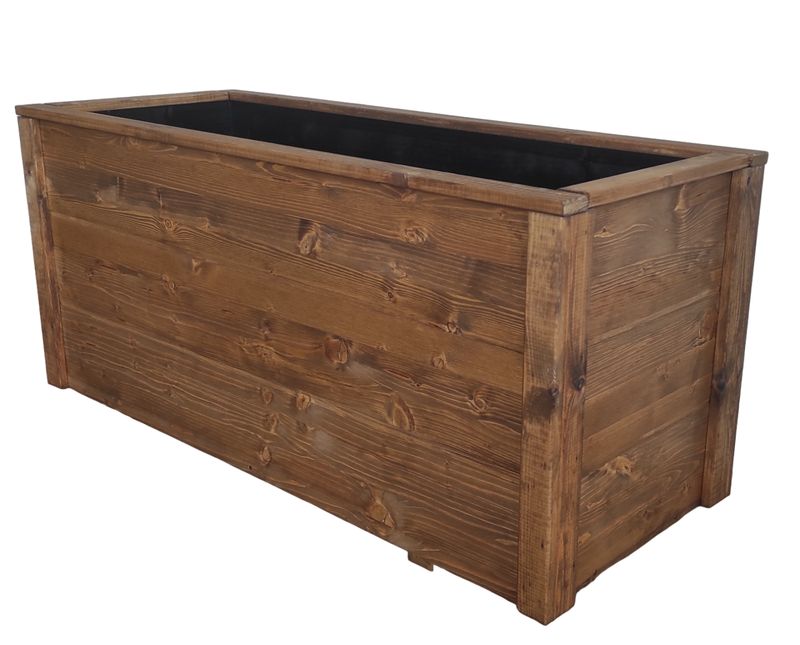 Fioriera MAGGY con catramina 100x40x45h