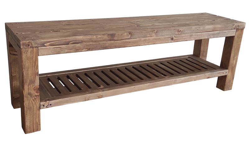 Panca CLASSICA con ripiano 180 cm