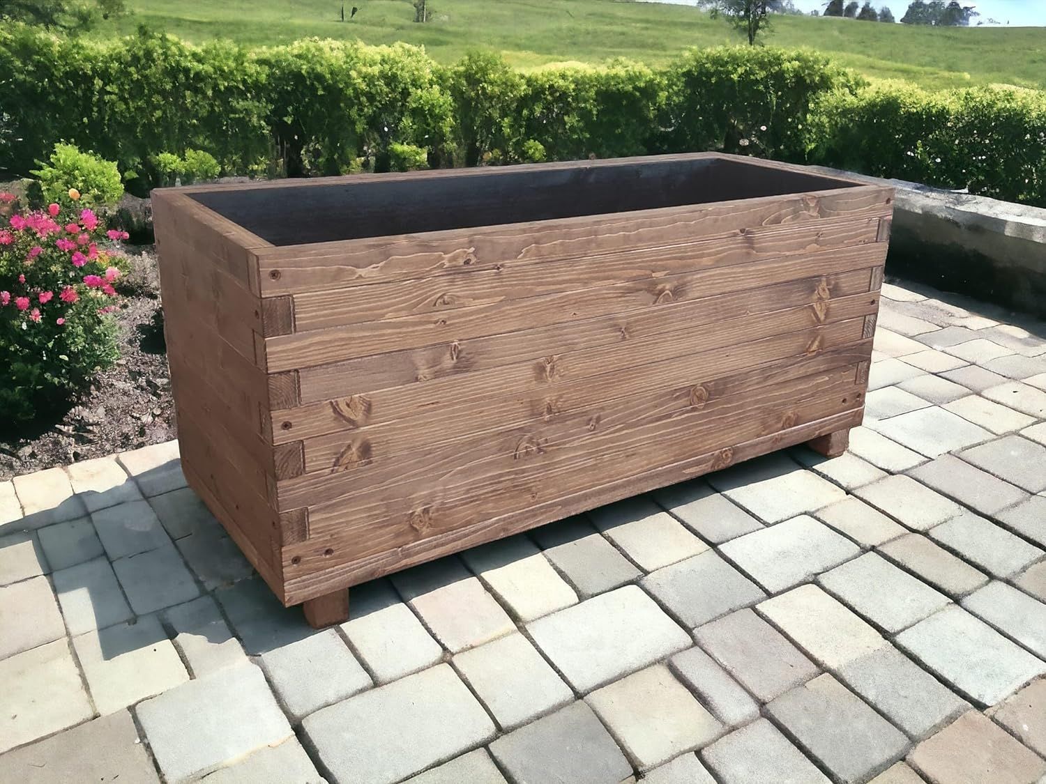 FIORIERA mod. ISI 110x51x110h IMPREGNATA LARICE