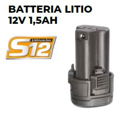 BATTERIA LITIO 12V 1,5AH