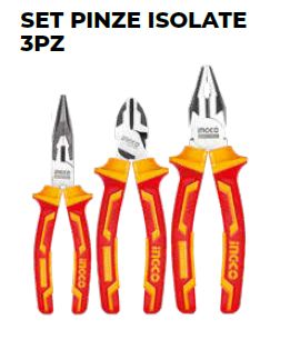 SET PINZE ISOLATE 3PZ