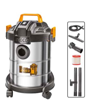 ASPIRAPOLVERE-LIQUIDI INOX 12L 800W