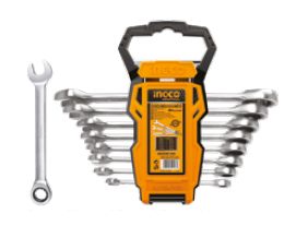 SET 8 CHIAVI FISSE/CRICCHETTO 8-19MM