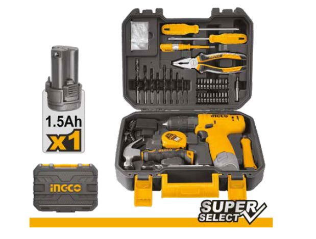 VALIGETTA CON TRAPANO 12V E 81 ACCESSORI