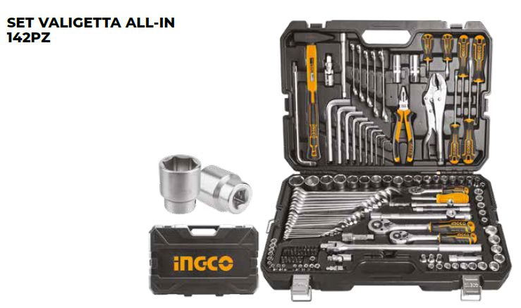 SET VALIGETTA ALL-IN 142PZ