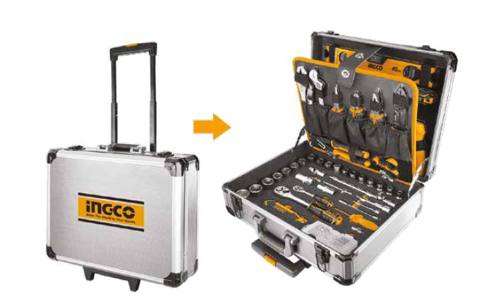 SET UTANSILI IN VALIGETTA 147PZ