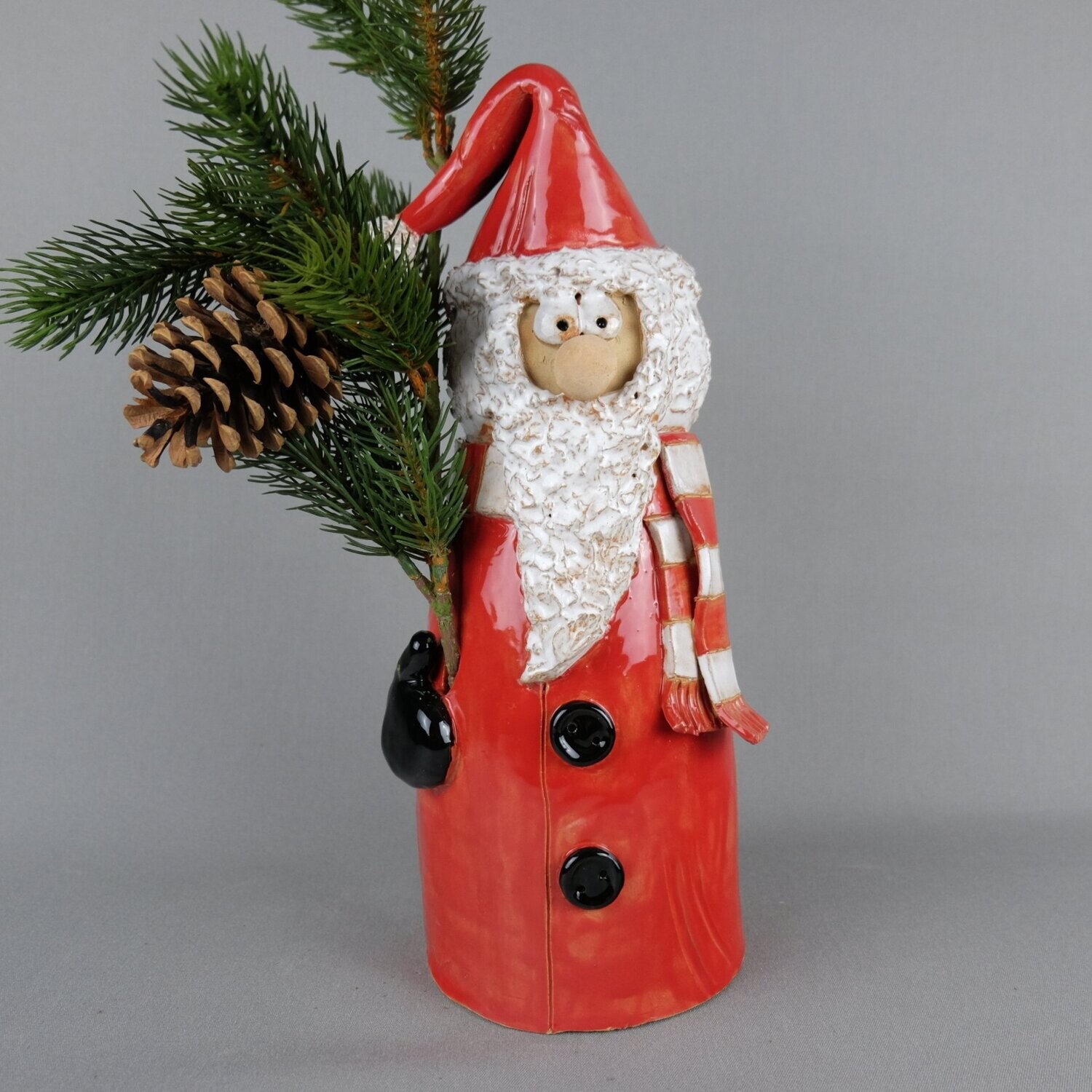 Weihnachtsmann "Zaunhocker" 33 cm