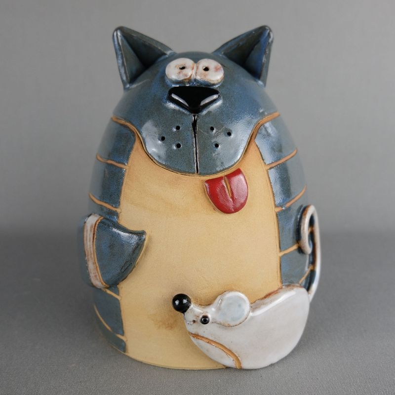 Naschkatzendose mit Maus
