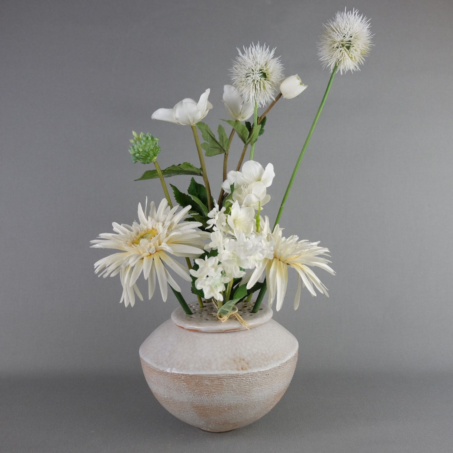 Blumenvase mit Aufsatz