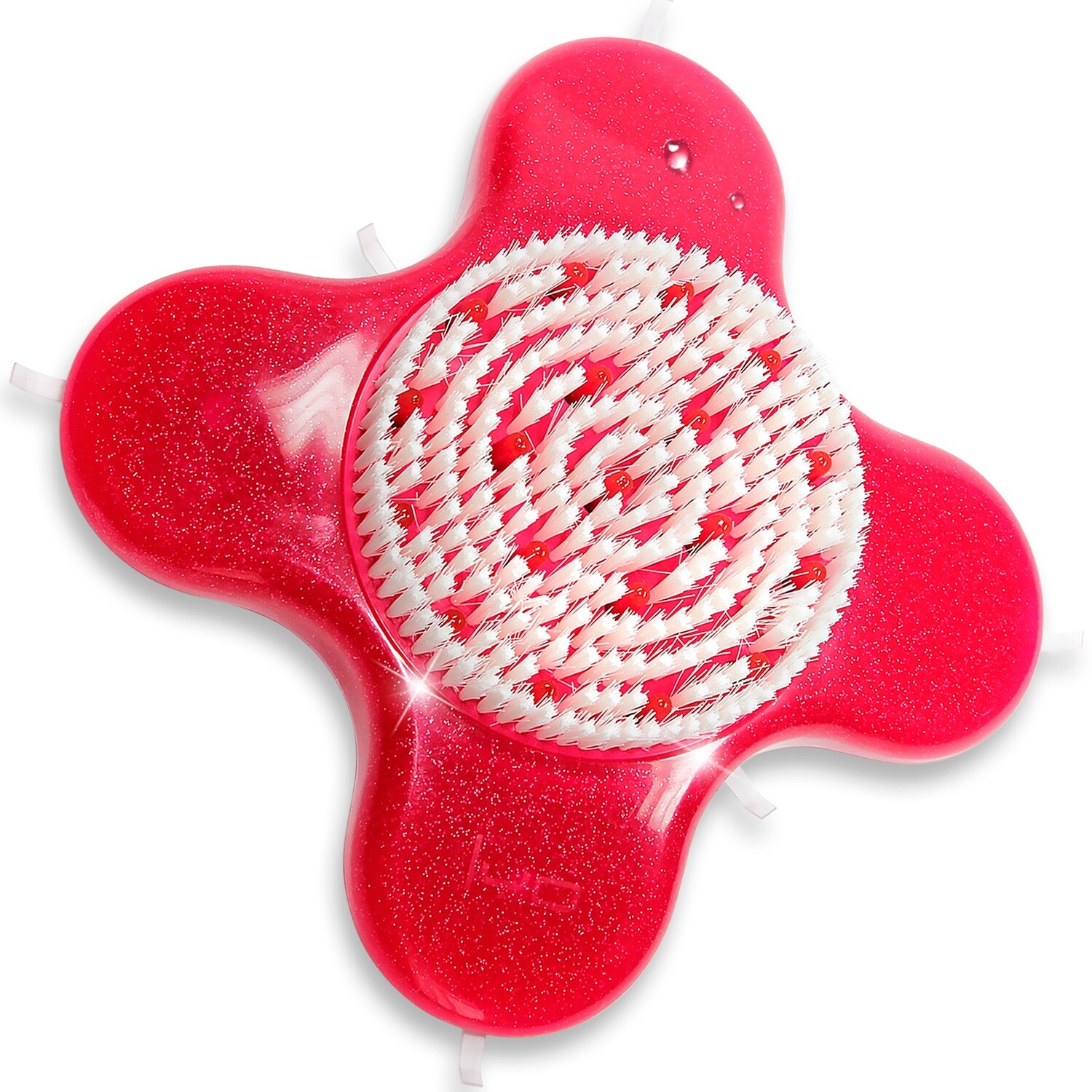 Shower Foot Scrubber Massage Brush PINK UNIVERSE