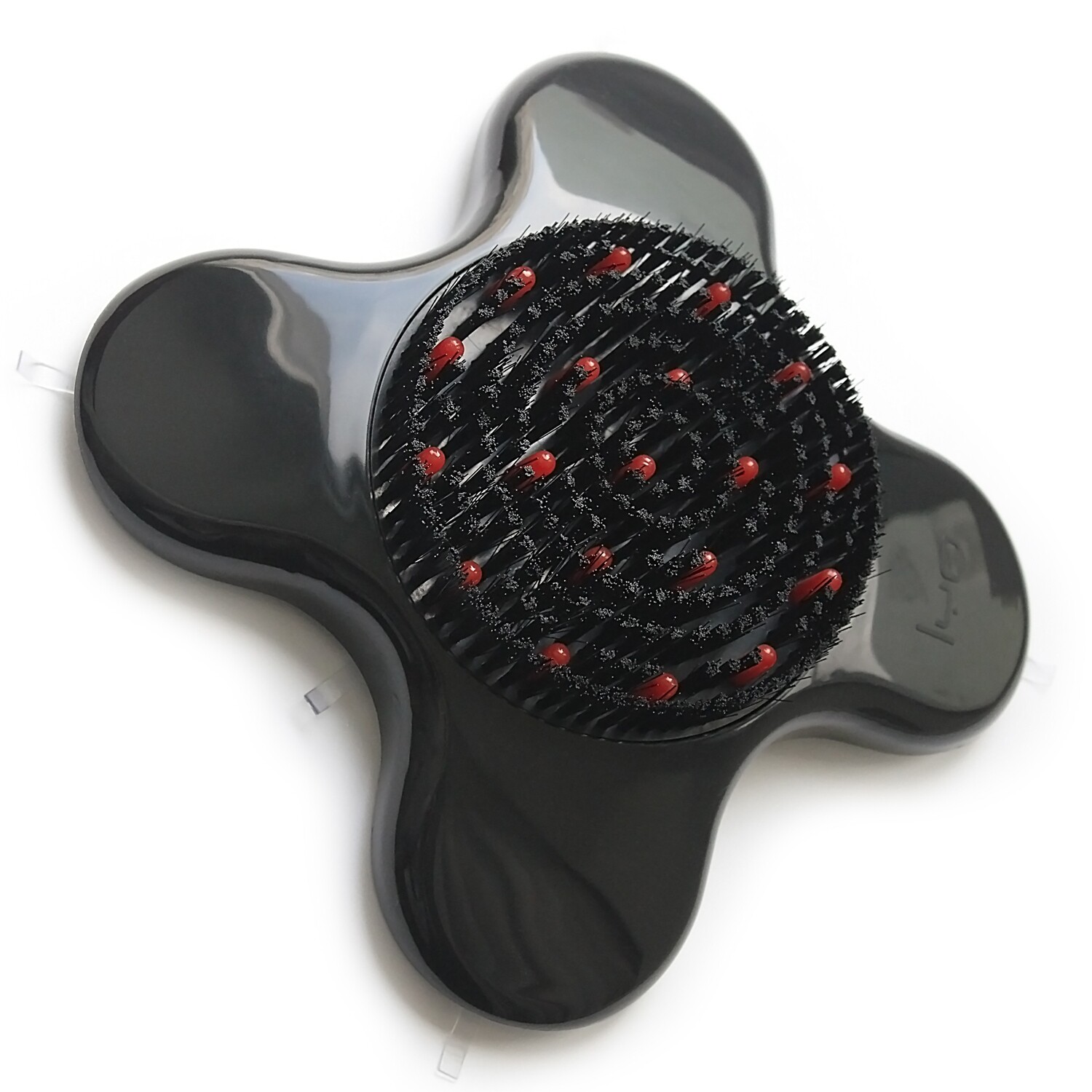 Shower Foot Scrubber Massahe Brush BLACK STAR