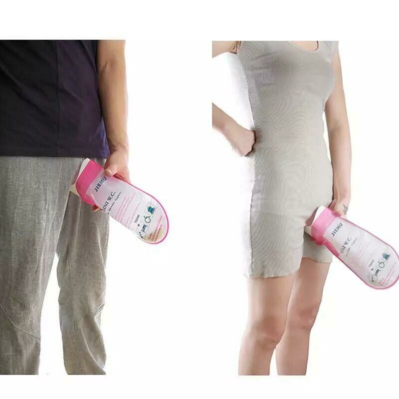 Disposal Travel / Emergency Urinal Toilet Bag For Male Female Kids