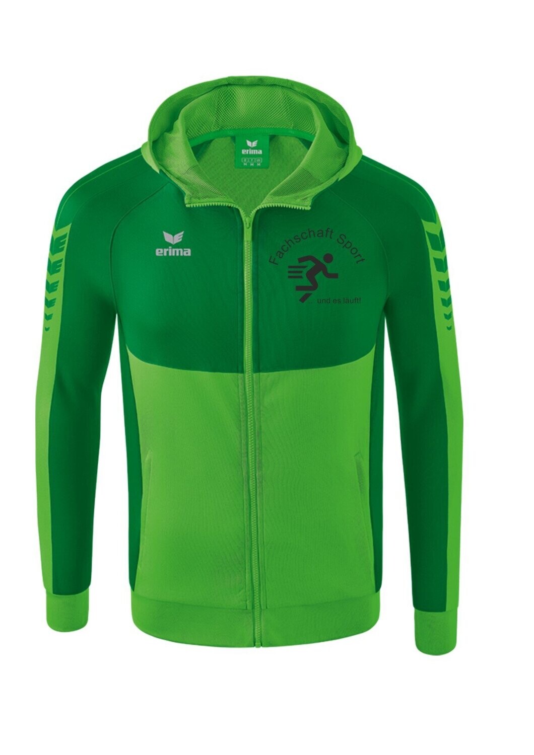 SIX WINGS TRAININGSJACKE MIT KAPUZE
GREEN/SMARAGD/WEISS