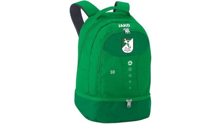 JAKO Rucksack Striker mit Bodenfach sportgrün JAKO Rucksack Striker mit Bodenfach sportgrün