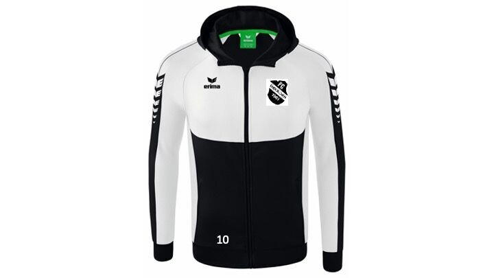SIX WINGS TRAININGSJACKE MIT KAPUZE
schwarz/weiß SIX WINGS TRAININGSJACKE MIT KAPUZE
schwarz/weiß
