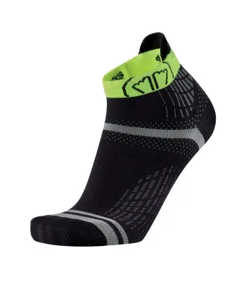 Laufsocken - Run Feel schwarz/gelb Laufsocken - Run Feel schwarz/gelb