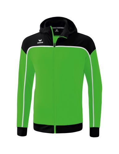CHANGE by erima Trainingsjacke mit Kapuze green/schwarz/weiß