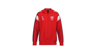 CELEBRATE 125 Training Jacket with hood red/new bordeaux