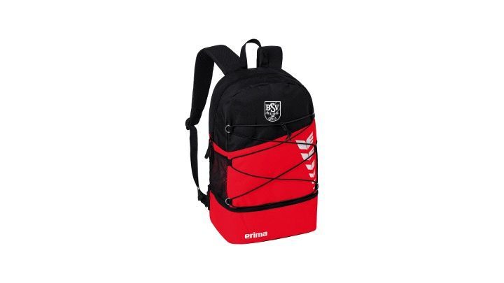SIX WINGS Rucksack rot/schwarz SIX WINGS Rucksack rot/schwarz