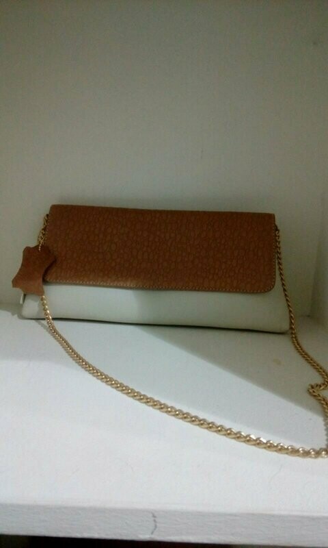 Bolso Font De La Faune Color CREMA/MARRÓN Bolso Font De La Faune Color CREMA/MARRÓN