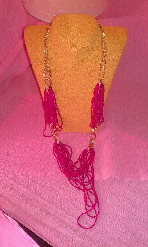 Collar L´PETIT DETAIL Fucsia