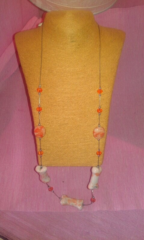 Collar L´PETIT DETAIL Anaranjado