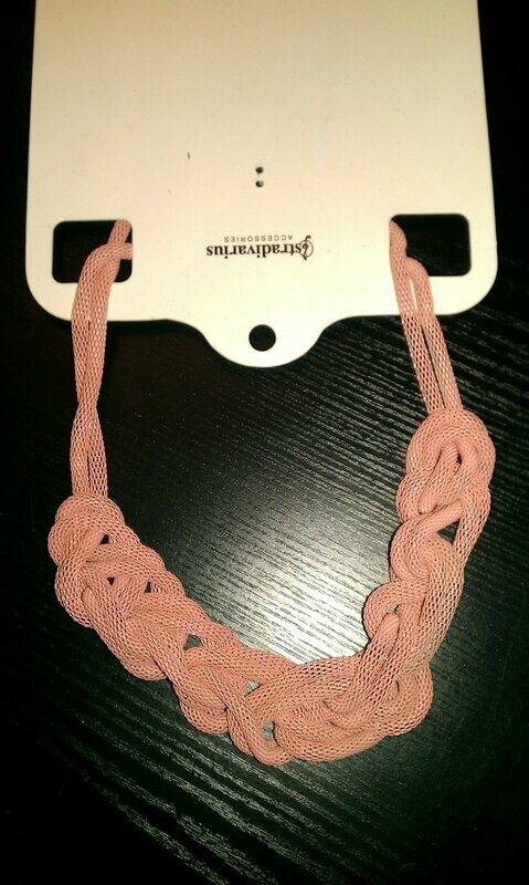 Collar STRADIVARIUS Rosa