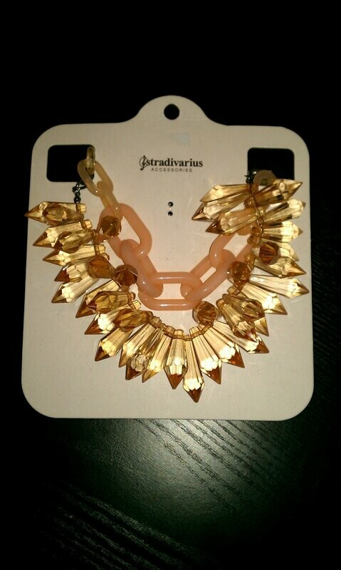 Collar STRADIVARIUS Rosa