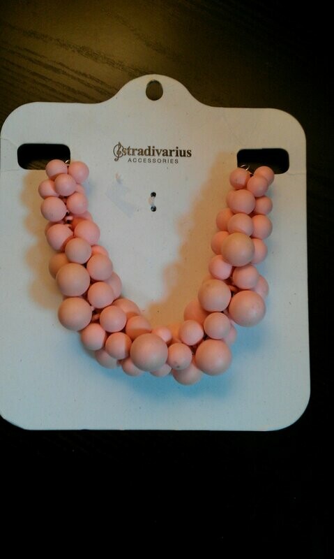 Collar STRADIVARIUS  Rosa