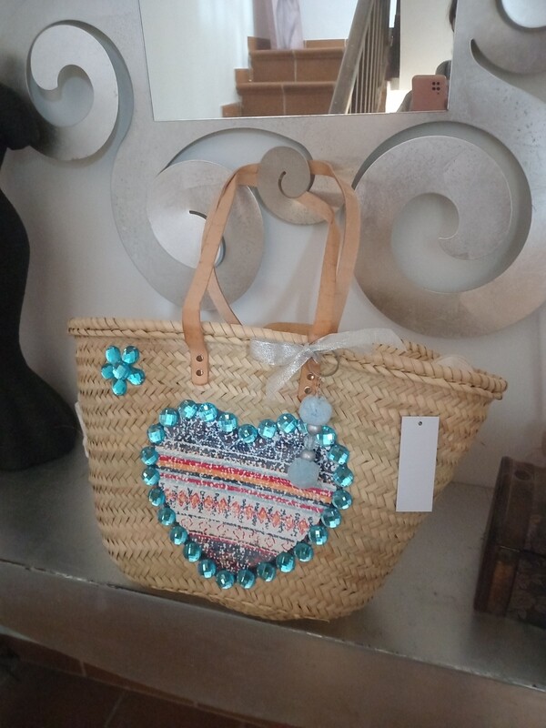 Bolso Esparto de Martajeans, Pedrería!!!